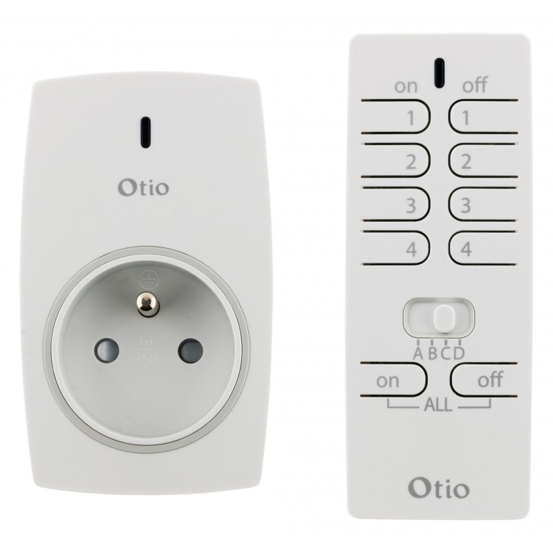3 modules d'éclairage avec télécommande Otio