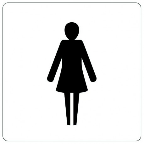 Pictogramme - Toilettes Dames