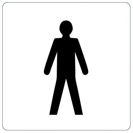 Pictogramme - Toilettes Hommes